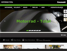 Tablet Screenshot of motorrad-total-hst.de